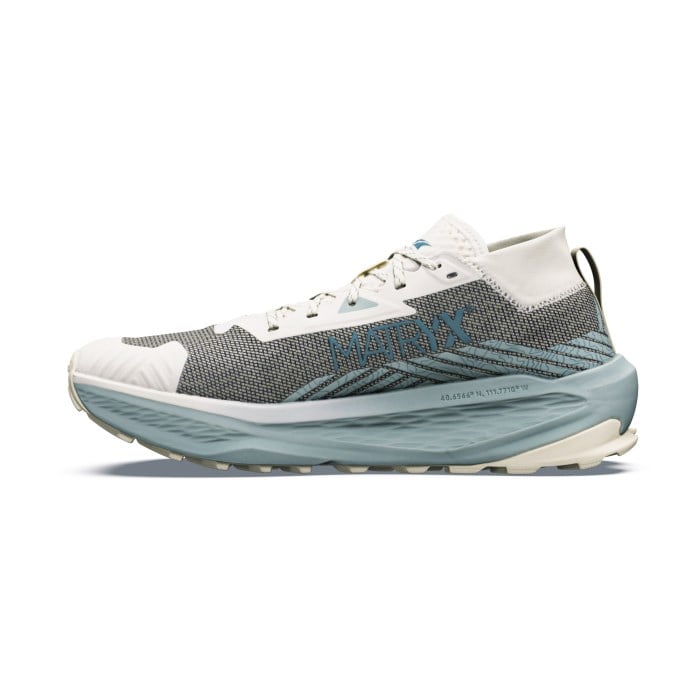 Altra Olympus 275 HiLo - Mens Trail Running Shoes - Ultra Gray/Sea Pine/Green Milieu - image 3