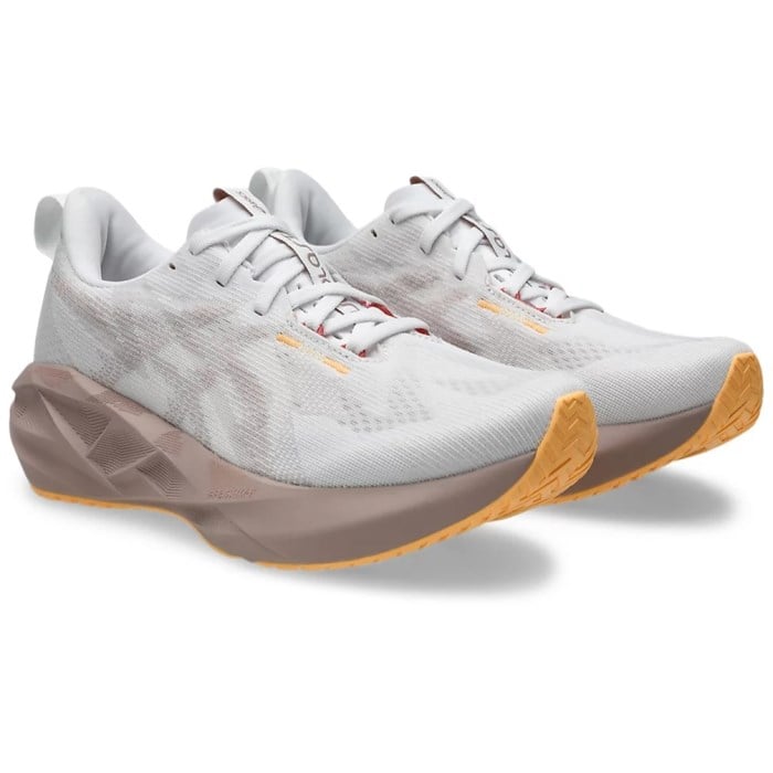 Asics NovaBlast 5 - Womens Running Shoes - White/Fawn