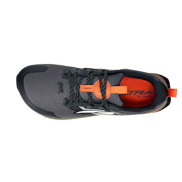 Altra Lone Peak 7 - Mens Trail Running Shoes - Black/Gray