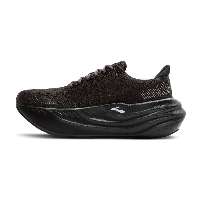 Brooks Glycerin Max - Womens Running Shoes - Black/Orchid Ice/Grey