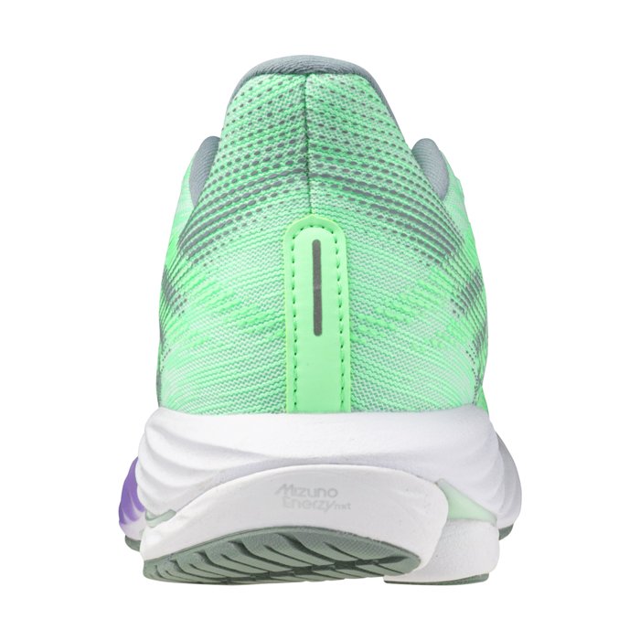 Mizuno Wave Rider 28 - Womens Running Shoes - Bay Paisley/Purple Citadel