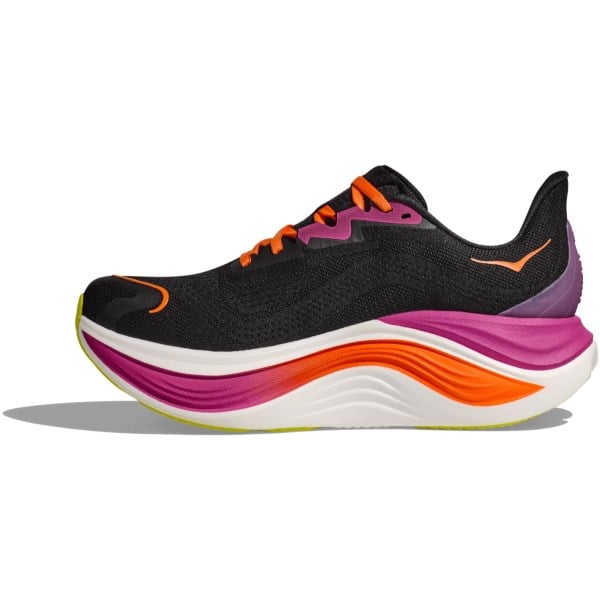 Hoka Skyward X - Mens Running Shoes - Black/Electric Aqua