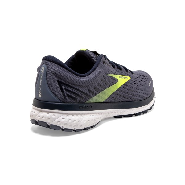 Brooks Ghost 13 - Mens Running Shoes - Grey/Navy/Nightlife