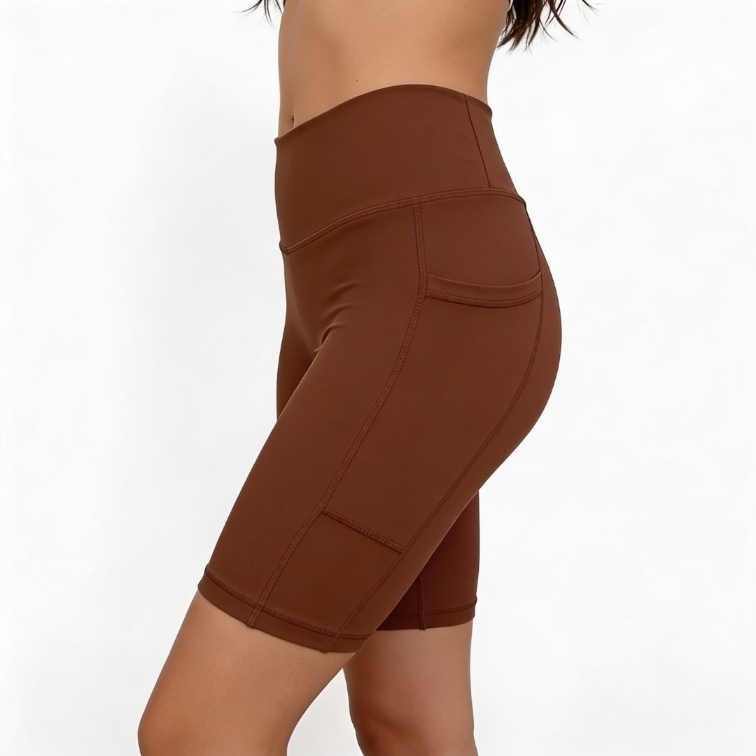 SUB4 Pulse 6 Inch Bike Shorts - Mocha