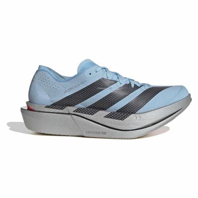 adidas Adizero Adios Pro 5 Chicago - Mens Racing Shoes - Clear Sky/Carbon/Silver Metallic