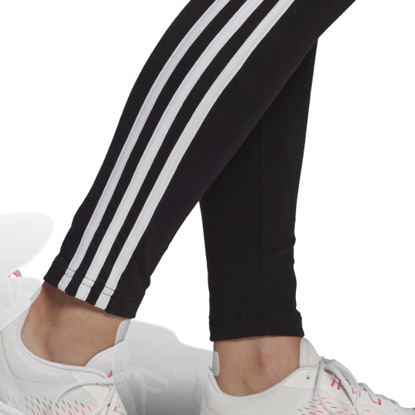 adidas Essentials 3-Stripes Womens Leggings - Black/White