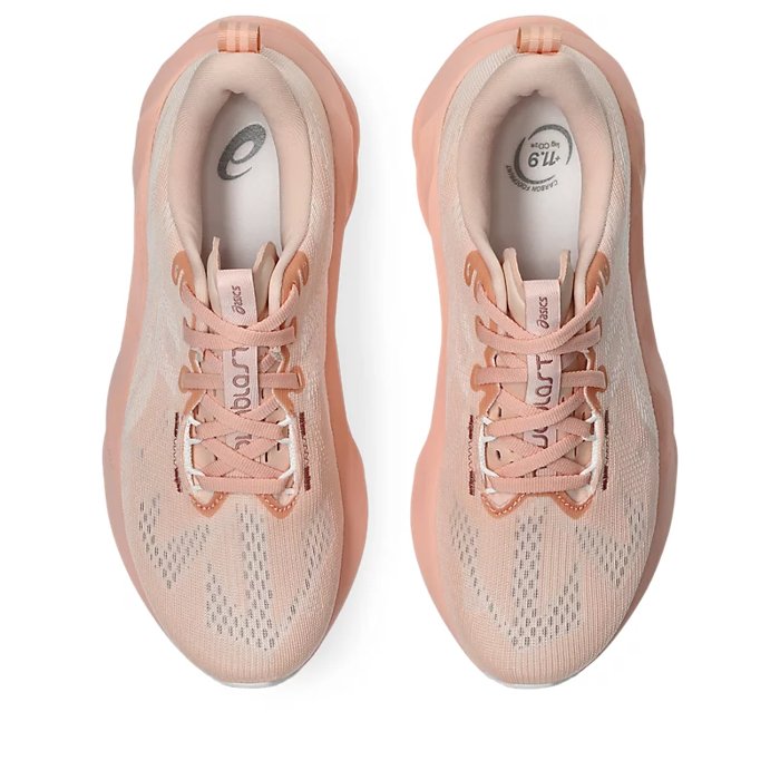 Asics NovaBlast 5 - Womens Running Shoes - Breze/White