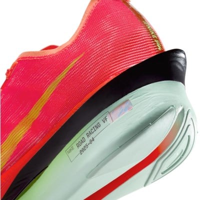 Nike ZoomX Vaporfly 4 - Mens Racing Shoes - Bright Crimson/Lime Blast/Mint Foam