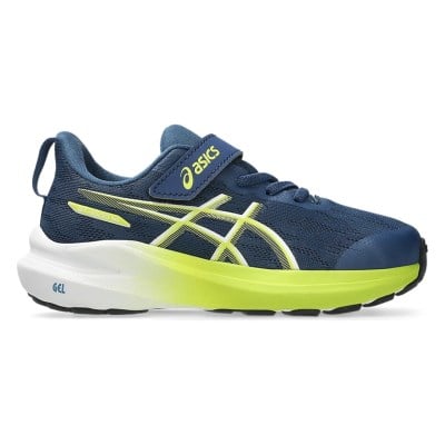 Asics GT-1000 14 PS - Kids Running Shoes - Independence Blue/Neon Lime