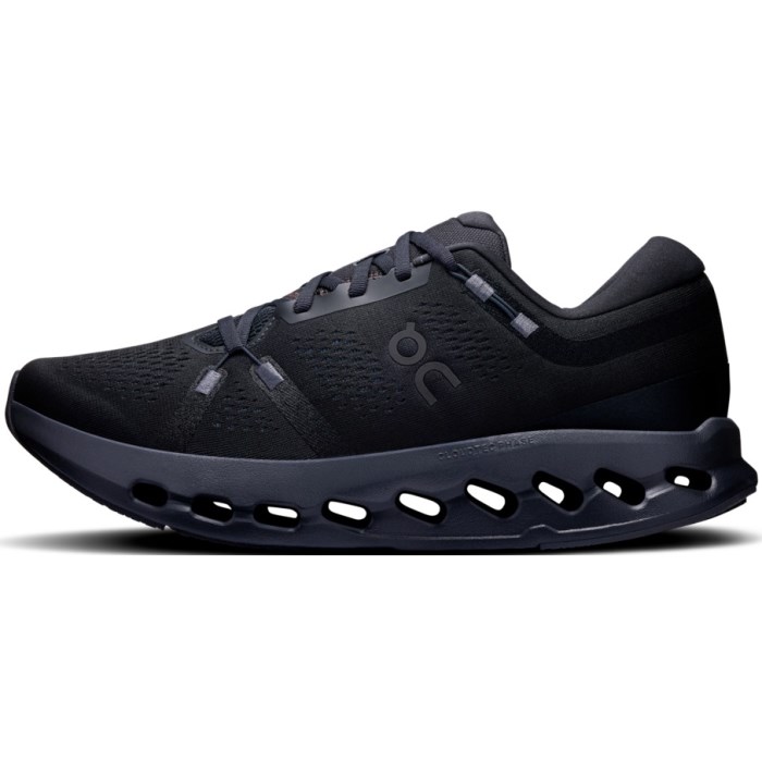 On Cloudsurfer 2 - Womens Running Shoes - Black/Black