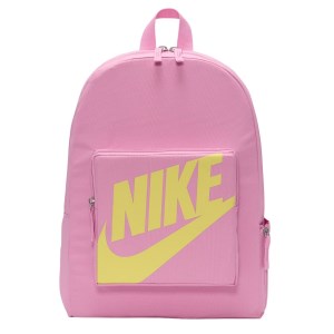 Nike Classic Kids Backpack Bag - Pink Rise/Pink Rise/Light Laser Orange