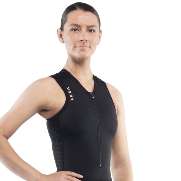 Sub4 Womens Triathlon Singlet - Black