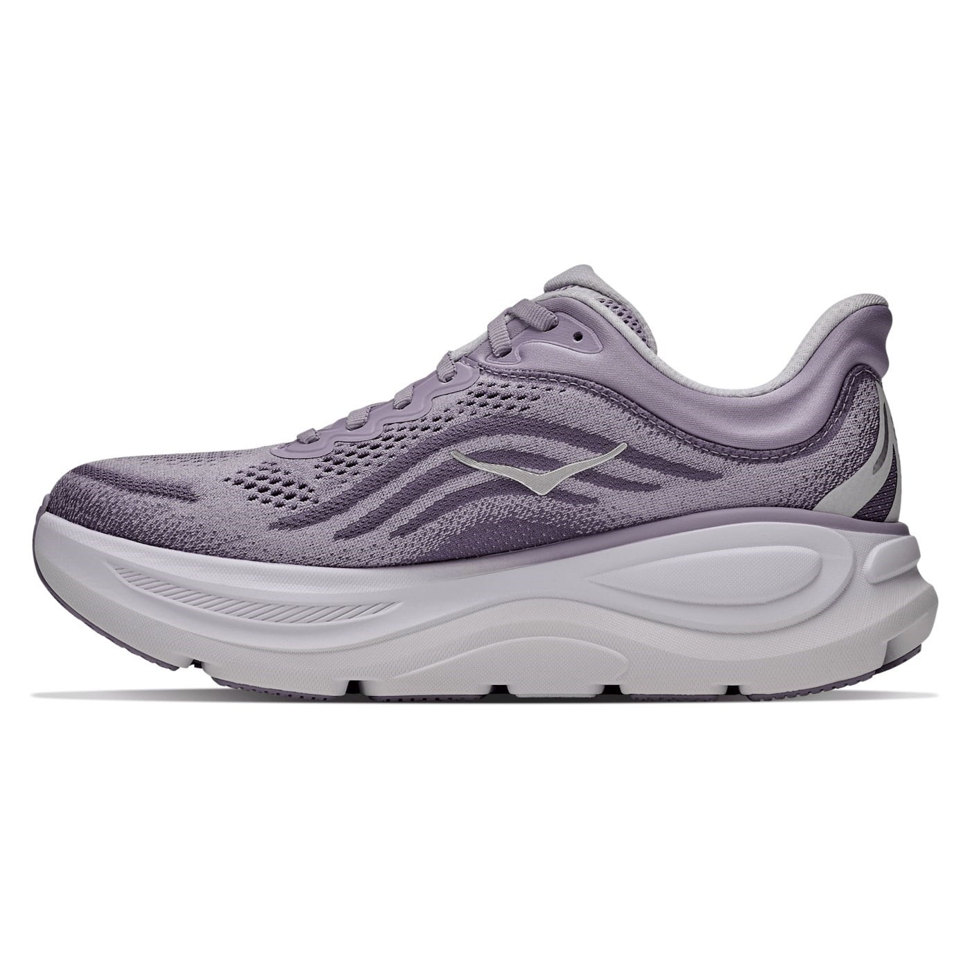 Hoka Bondi 9 - Womens Running Shoes - Mellow Lilac/Purple Fog - image 3
