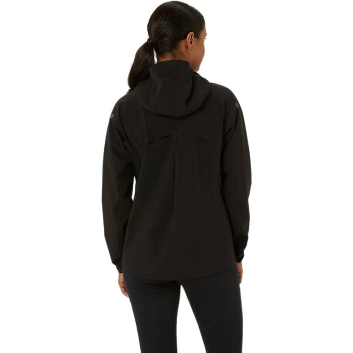 Asics MetaRun Waterproof Womens Running Jacket - Performance Black