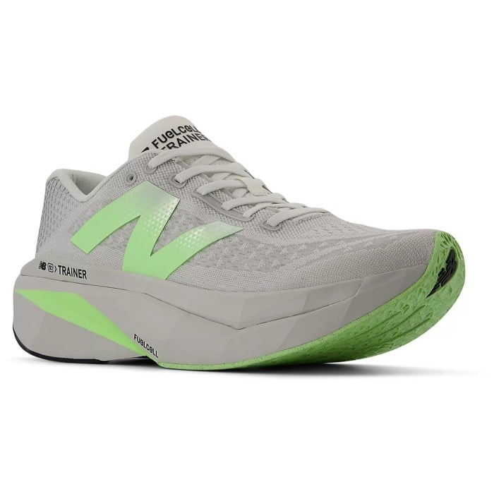 New Balance Fuelcell SuperComp Trainer v3 - Mens Running Shoes - Grey Matter/Mint Flash/Silver