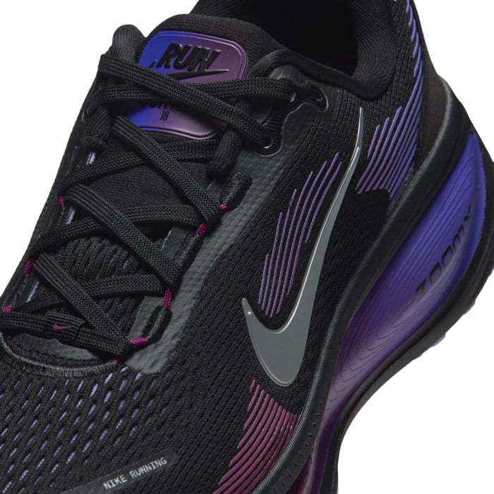 Nike Vomero 18 - Womens Running Shoes - Black/Metallic Silver/Persian Violet - image 9