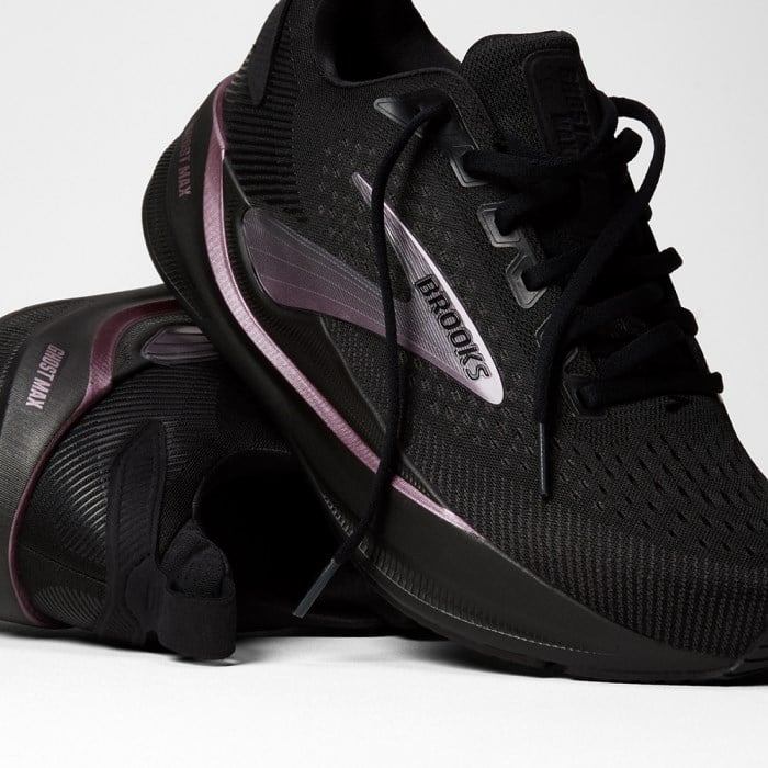 Brooks Ghost Max 4 - Womens Running Shoes - Black/Black/Rose Gold - image 7