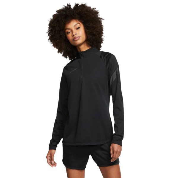 Nike Dri-Fit Academy Pro Womens Long Sleeve Drill Top - Black/Anthracite