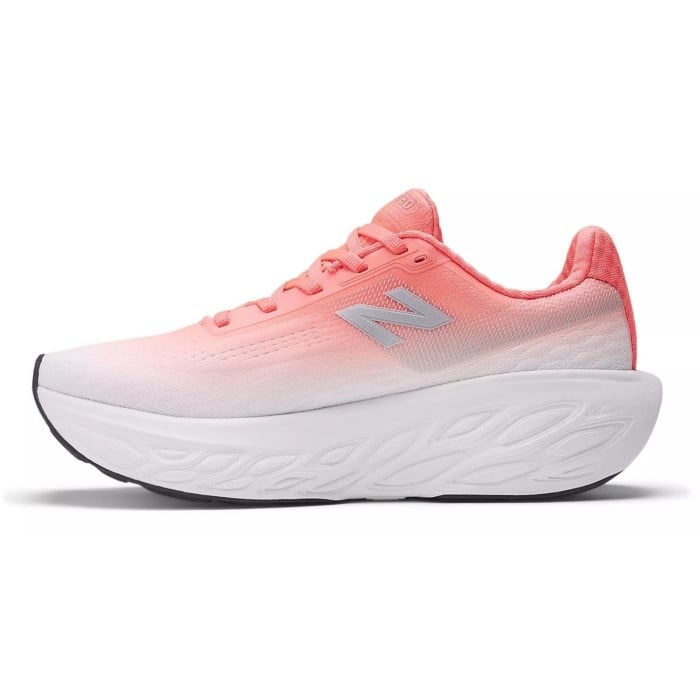 New Balance Fresh Foam X 1080v14 - Womens Running Shoes - Urgent Red/Silver Metallic/Light Silver