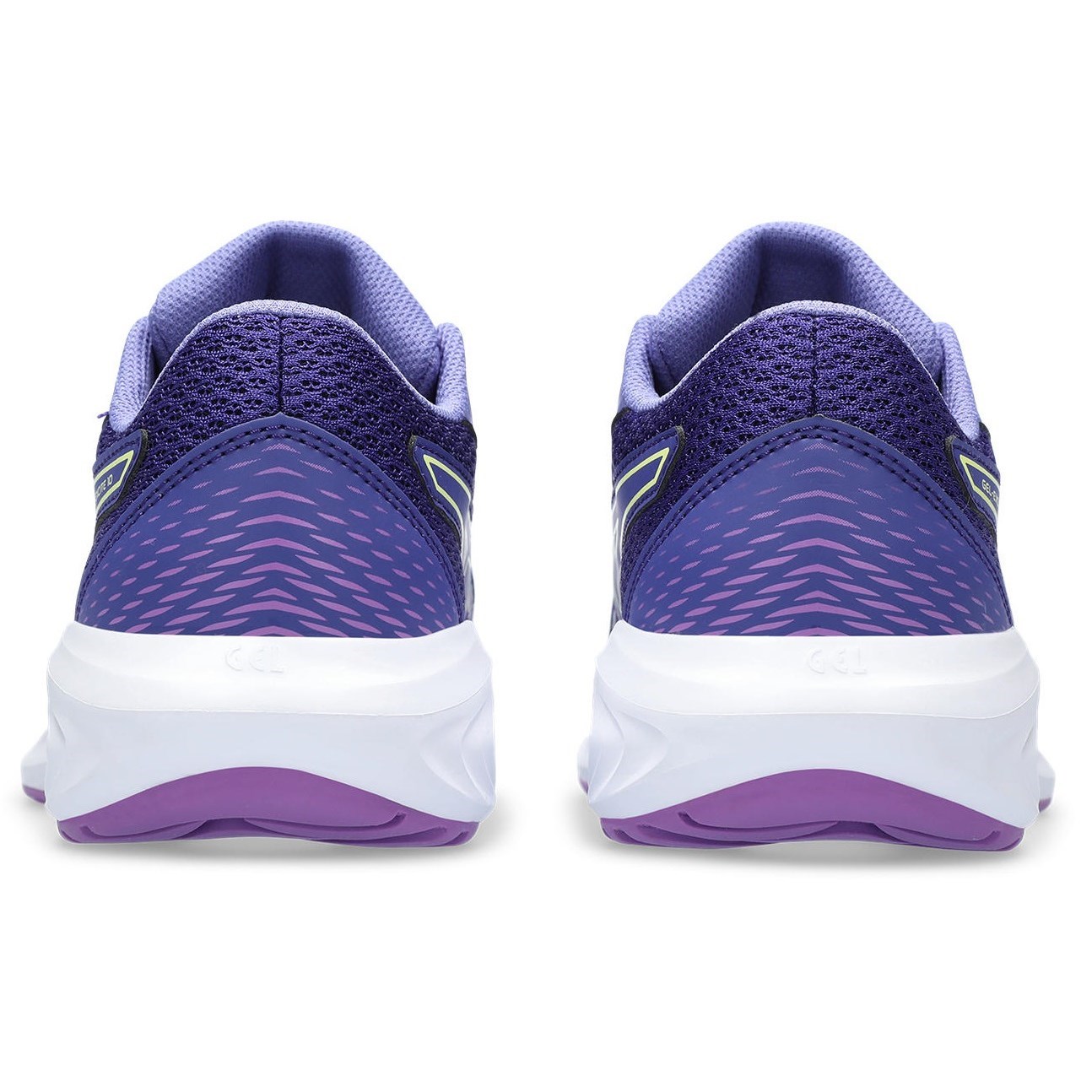 Asics Gel Excite 10 GS - Kids Running Shoes - Eggplant/Glow Yellow