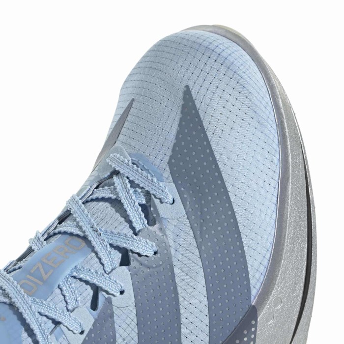 adidas Adizero Adios Pro 5 Chicago - Womens Racing Shoes - Clear Sky/Steel Red/Silver Metallic - image 7
