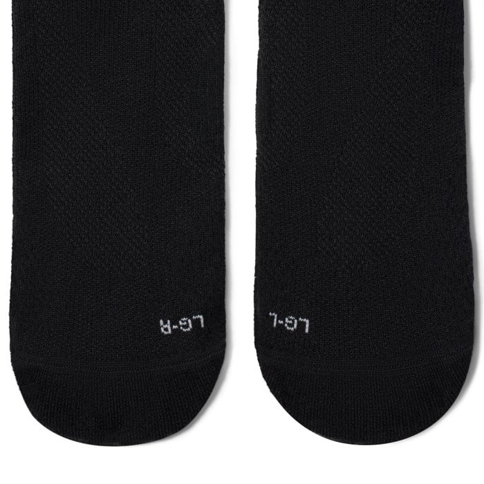 Nike Run Lightweight Unisex Crew Socks - Black/Dark Smoke Grey/Pure Platinum/Smoke Grey - image 3