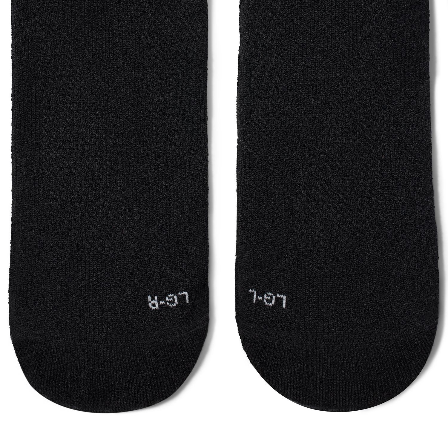 Nike Run Lightweight Unisex Crew Socks - Black/Dark Smoke Grey/Pure Platinum/Smoke Grey - image 3