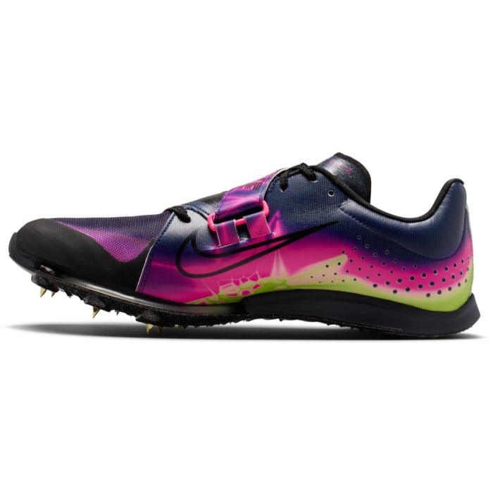 Nike Long Jump Elite GLAM - Unisex Jumping Spikes - Pink Blast/Black/Blue Void