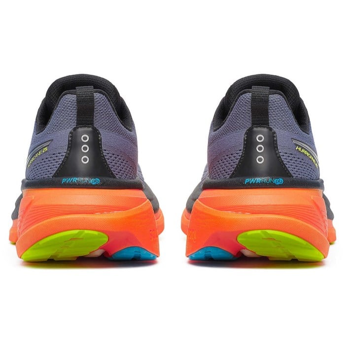 Saucony Hurricane 25 - Mens Running Shoes - Shadow/Vizi