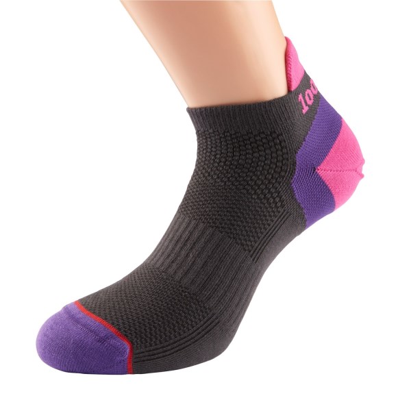 1000 Mile Ultimate Tactel Trainer Womens Sports Socks - Double Layer, Anti Blister