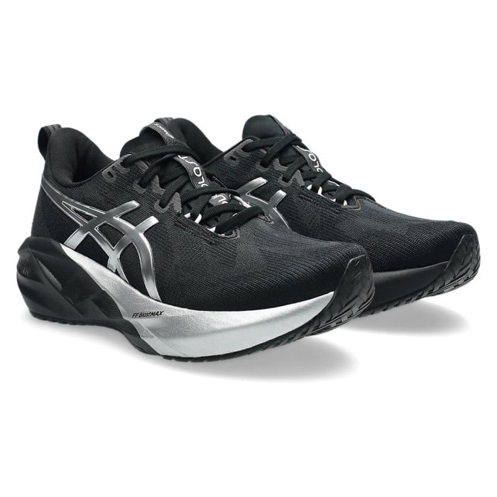 Asics Novablast 5 Platinum - Womens Running Shoes - Platinum/Black - image 2