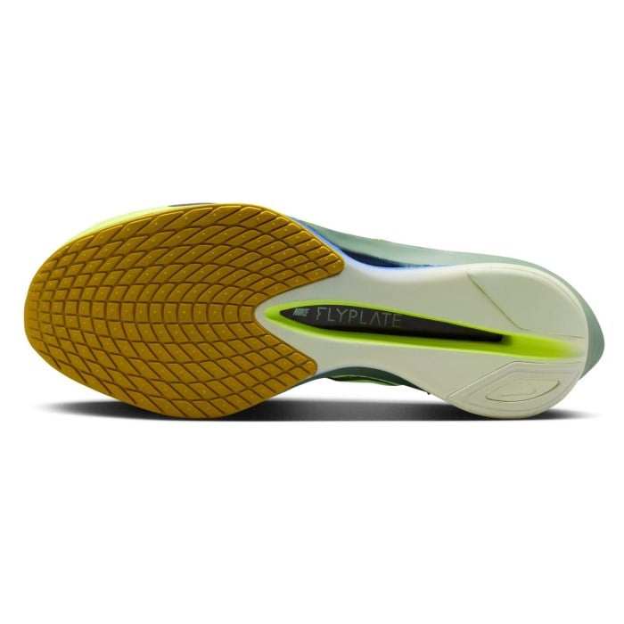 Nike ZoomX Vaporfly 4 - Mens Racing Shoes - Barely Green/Black Spruce/Volt Tint