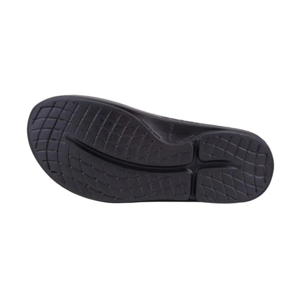 OOFOS OOAHH Sport - Unisex Recovery Slides - Matte Black