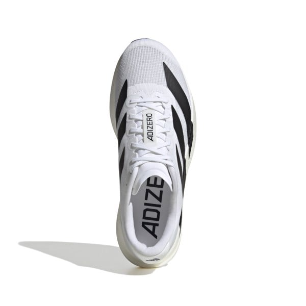Adidas Adizero Evo SL - Mens Running Shoes - Cloud White/Core Black/Cloud White