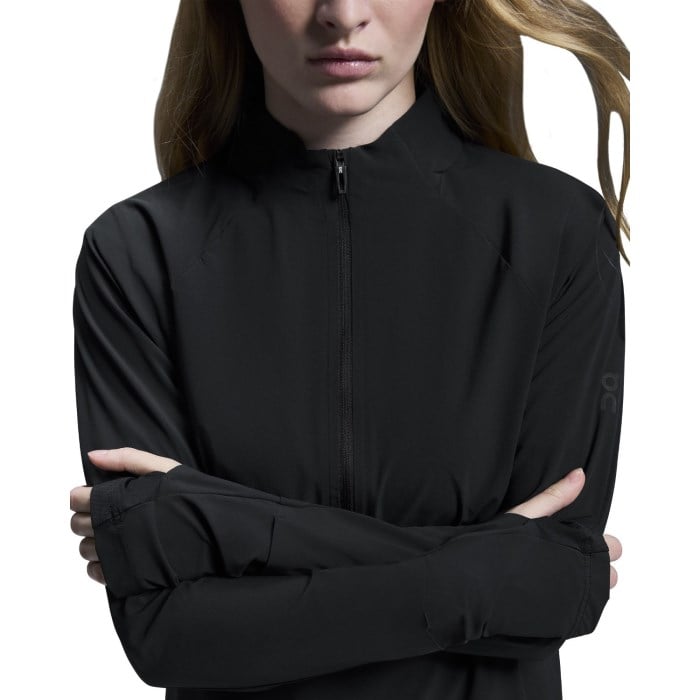 On Trail Breaker Womens Running Mid Layer - Black