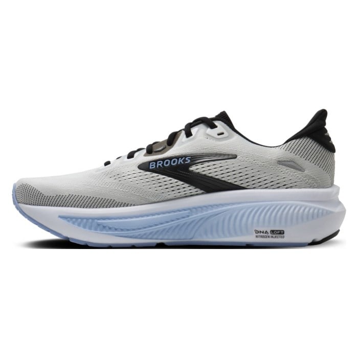Brooks Ghost 18 - Mens Running Shoes - White/Black/Open Air