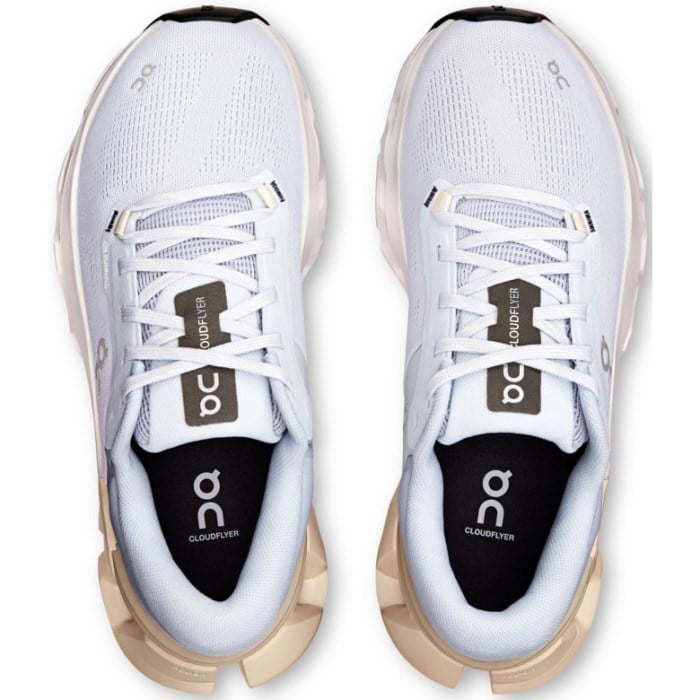 On Cloudflyer 5 - Womens Running Shoes - Arctic/Cream