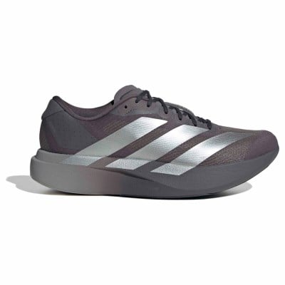 adidas Adizero Evo SL - Mens Running Shoes - Grey Strata/Silver Metallic/Light Granite