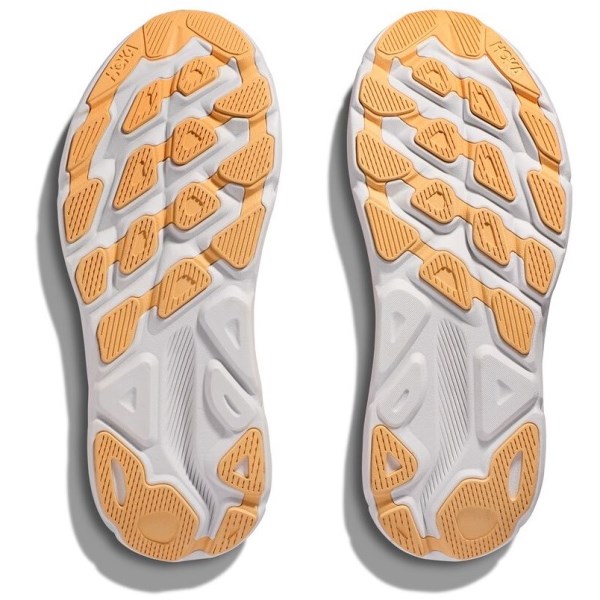 Hoka Clifton 9 - Mens Running Shoes - Vibrant Orange/Impala