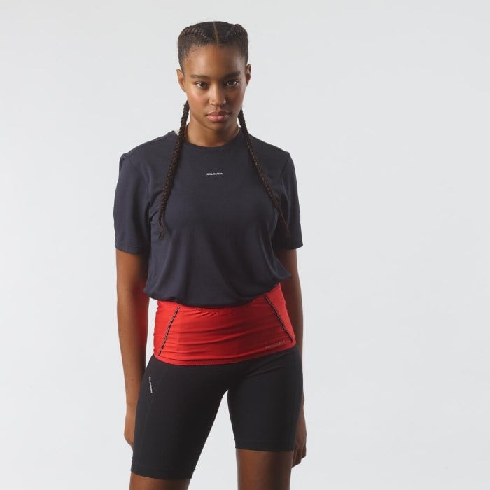 Salomon High Pulse Running Belt - High Risk Red/Black