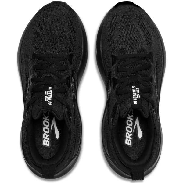 Brooks Glycerin GTS 22 - Womens Running Shoes - Black/Black/Black