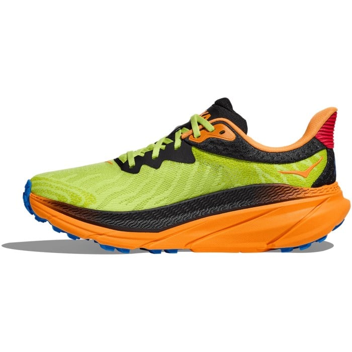 Hoka Challenger ATR 7 - Mens Trail Running Shoes - Black/Lettuce
