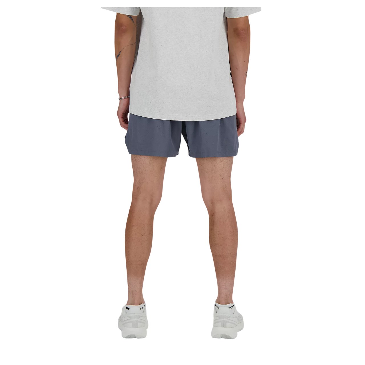 New Balance RC 5 Inch Mens Running Shorts - Graphite/Slate Grey