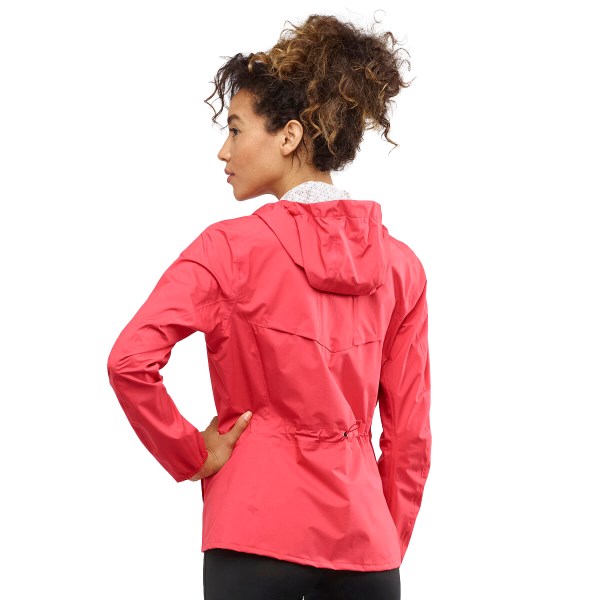 Salomon Lightning Waterproof Womens Trail Running Jacket - Cayenne