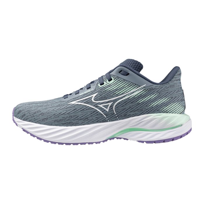 Mizuno Wave Inspire 21 - Womens Running Shoes - Tradewinds/White/Neo Mint