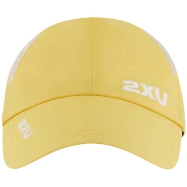 2XU Running Cap - Pixel Lemon/White