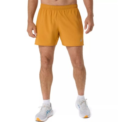 Asics Silver 5 Inch Mens Running Shorts