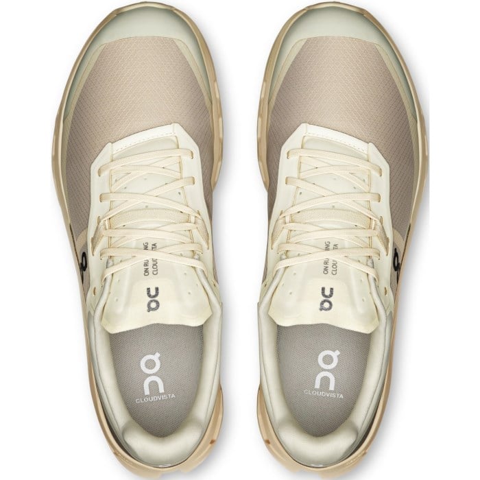 On Cloudvista 2 - Mens Trail Running Shoes - Cream/Desert
