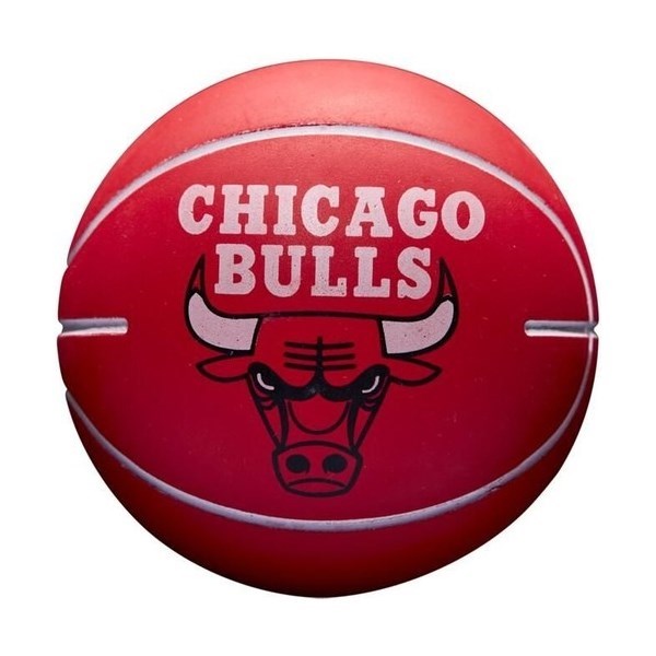 Wilson NBA Dribbler Bounce Chicago Bulls Mini Basketball - Red