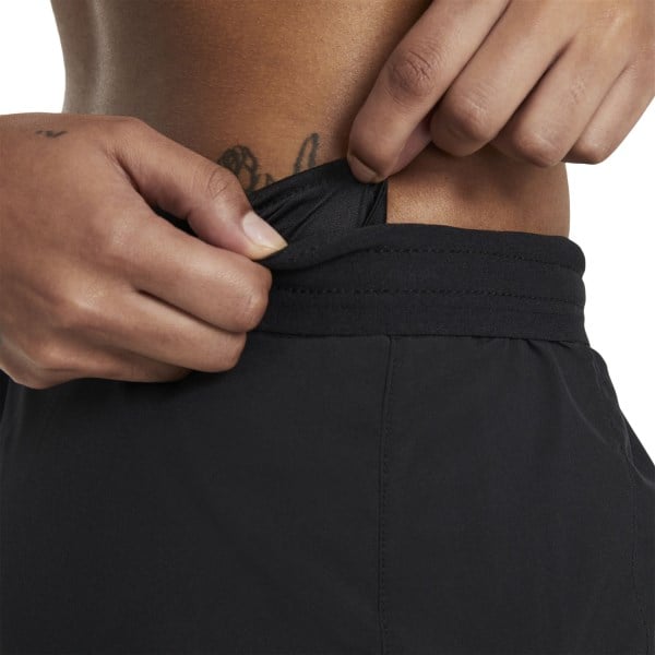 Nike Tempo Luxe 3 Inch Womens Running Shorts - Black/Reflective Silver